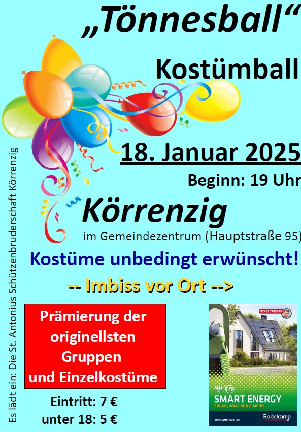 Plakat Toennesball 2025
